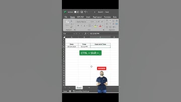 Quick DateTime #datetime #yt #ytshorts #excel #excelfunction