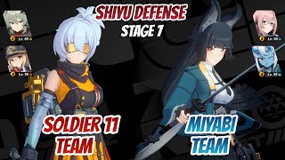 Soldier 11 Team & Miyabi x Section 6 Shiyu Critical Node Stage 7 (S Rank) | Zenless Zone Zero