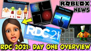 ROBLOX NEWS: FULL RDC 2021 DAY 1 RECAP IN 10 MINUTES - Roblox Developer's Conference