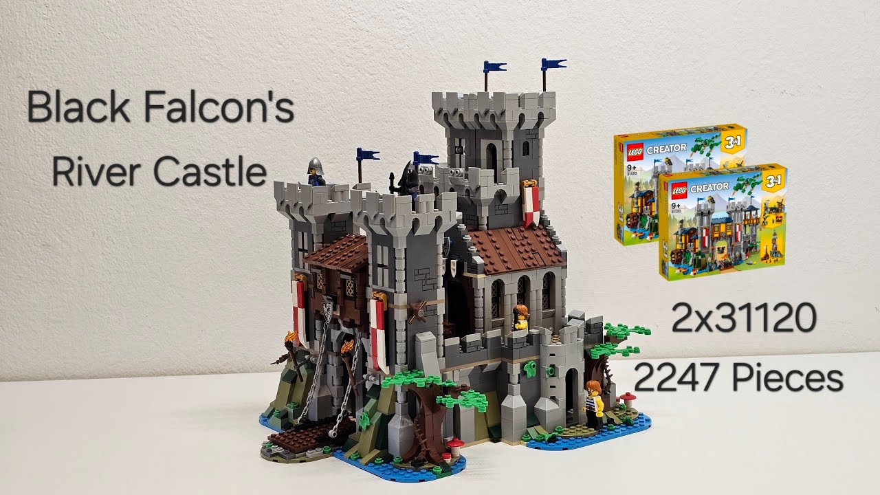 Review!LEGO Black Falcon’s River Castle