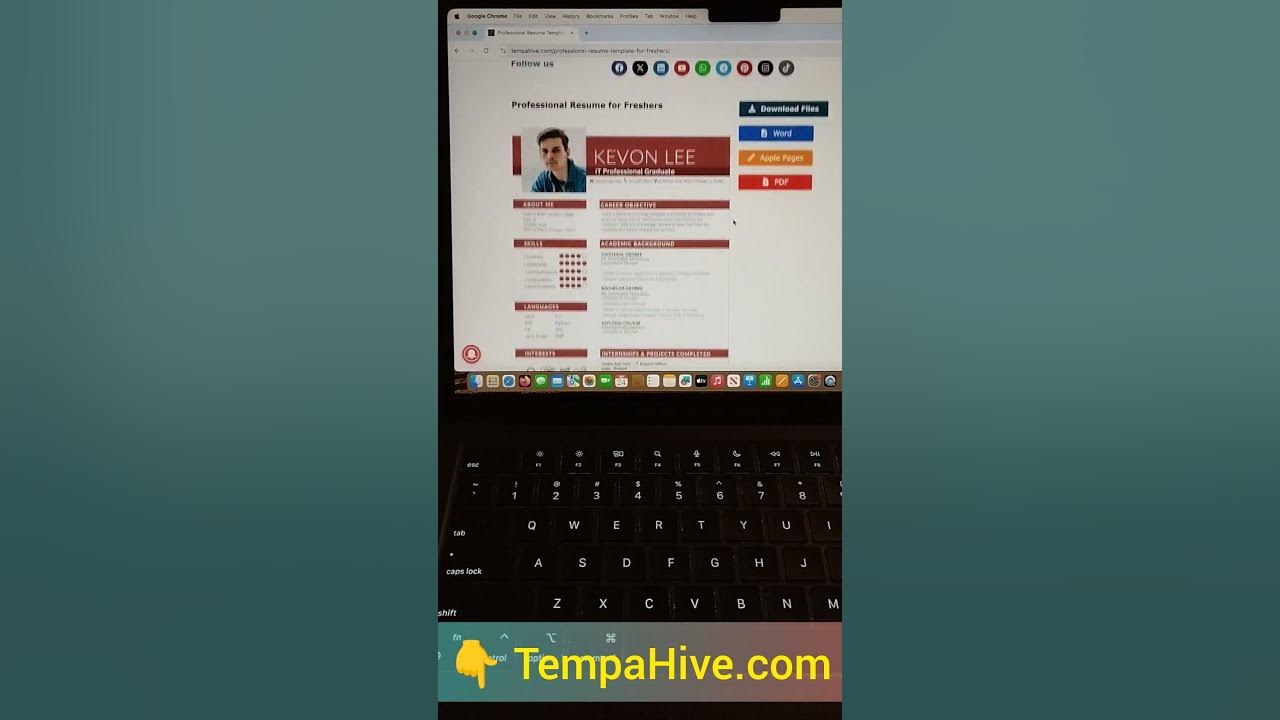 Resume templates for fresher resume templates freetemplates youtube