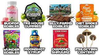 Every Psychedelic Mushroom Edible Explained in 12 Minutes