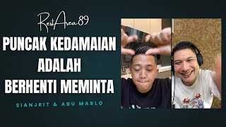 PUNCAK KEDAMAIAN ADALAH BERHENTI MEMINTA