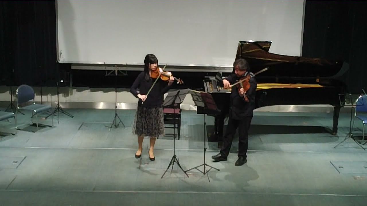 paganini duo concertante no.1 (violin & viola ver.) (2017) - YouTube