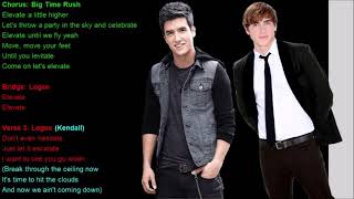 Elevate Big Time Rush Lyrics