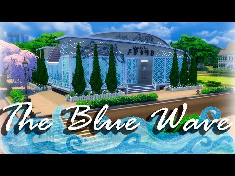 The Sims 4: Строительство | Бассейн "The Blue Wave"