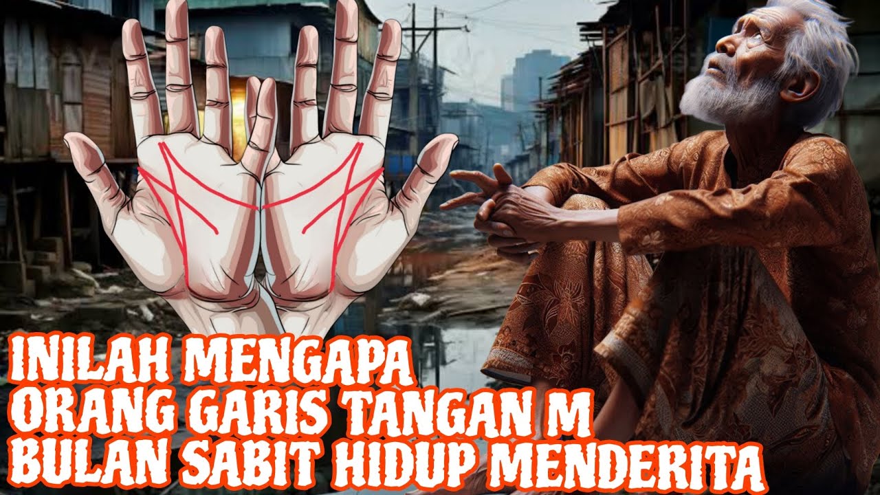 CUKUP KAMU SAJA YANG TAU‼️_RAHASIA GARIS TANGAN M BULAN SABIT HIDUPNYA SELALU MISKIN DAN MENDERITA