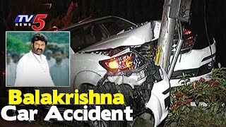 Hero Balakrishna Car Accident In Banjara Hills | No One Injured | Telugu News | TV5 News