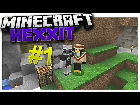 Hexxit - Minecraft : Episodul #1 - Nu am pantalonii pe mine..