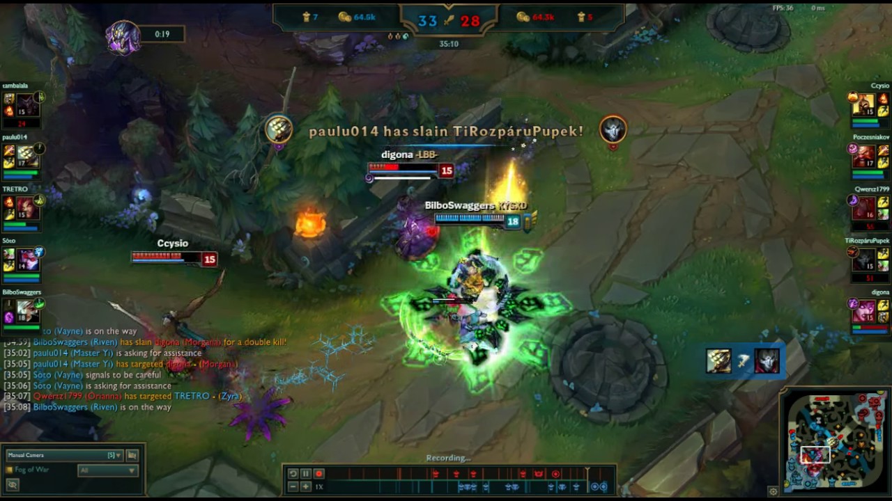 The triplecast riven combo