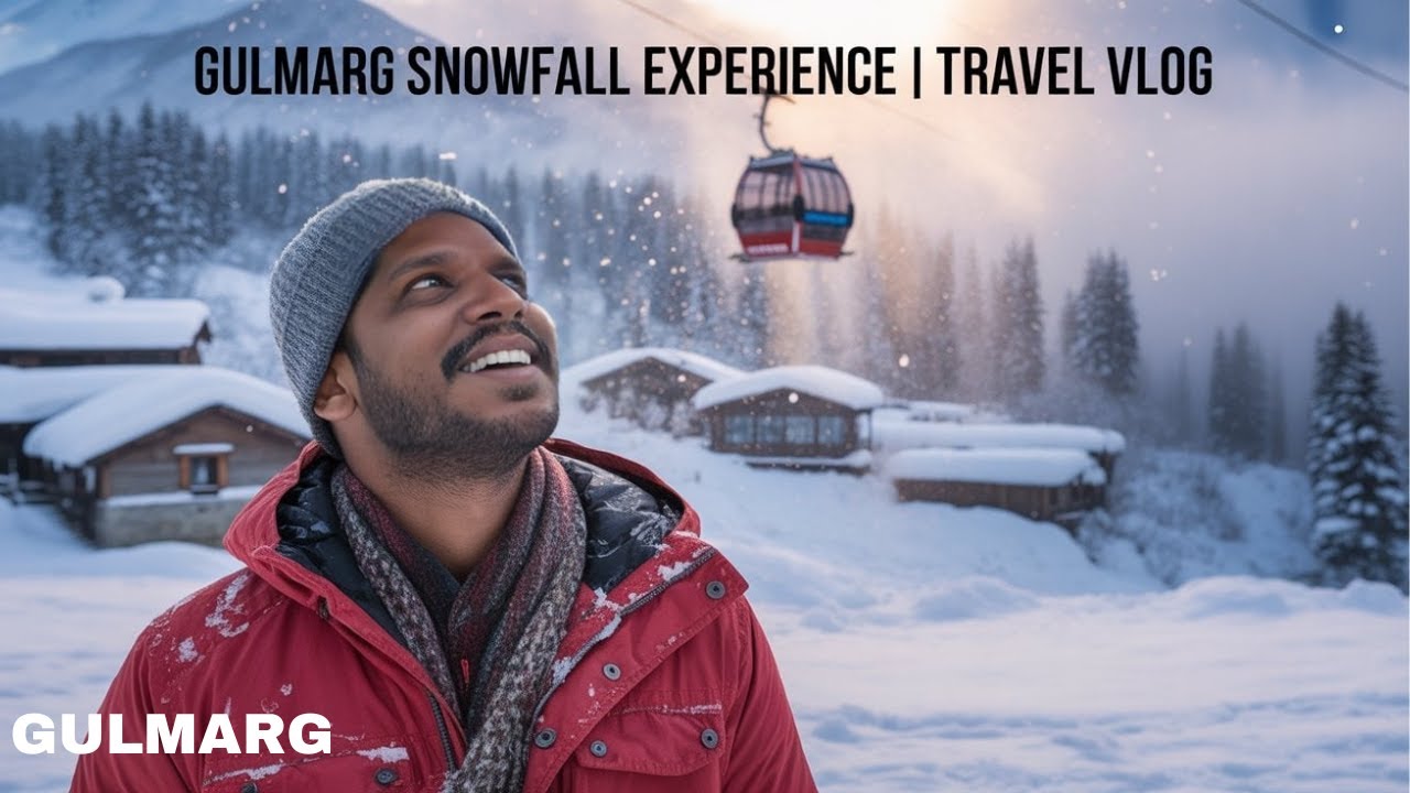 Gulmarg Snowfall Experience ❄️ | Cable Car, Skiing & Kashmir Winter Travel Vlog 