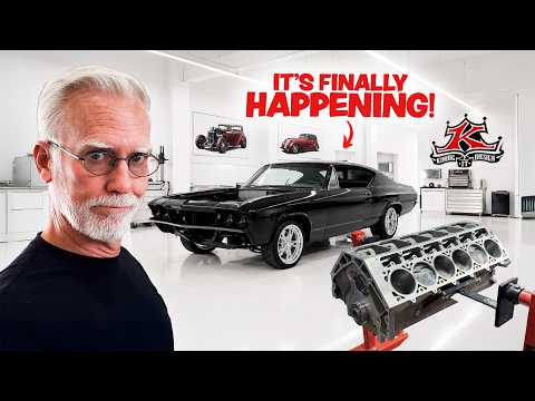 We Finally Started Building the V12 for My Son's Dream CHEVELLE!
