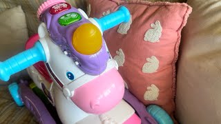VTech Prance and Rock Learning Unicorn Review. Owned for 5 months now, super sturdy and well loved!