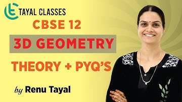 12th CBSE ( L–7 ) NCERT CH-11| 3D GEOMETRY | MISCELLANEOUS EXAMPLES  26-30, EX. Qs. NO. 1 to 9