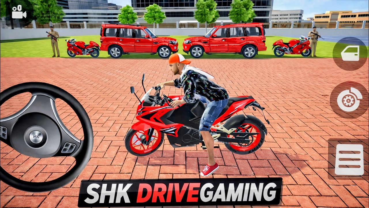 4. Grand Indian Bike Theft 😈 Police Chase in Desi City!