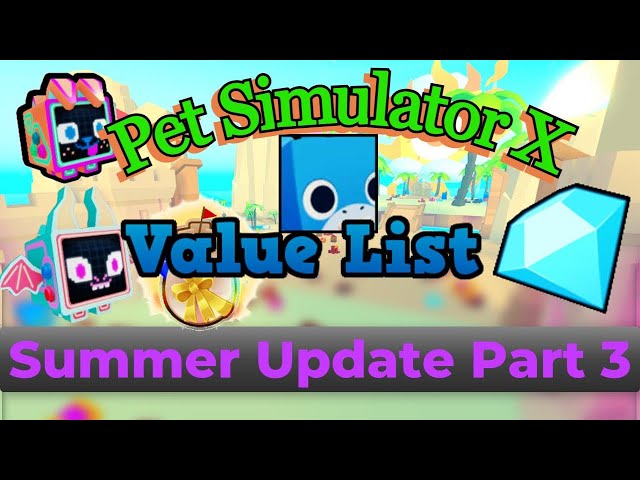 Pet Simulator X Secret Pet Value List (2023) Best Secrets