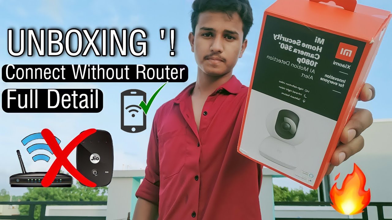 hotspot router 2022 New Mi Camera 360 Setup Without Router || Using Mobile Hotspot || Mi Camera 360