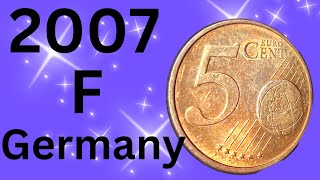 5 euro cent. Germany.  2007 F...