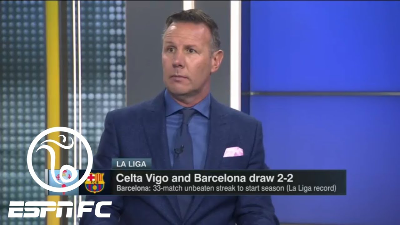 Craig Burley Is Not Impressed With Barcelonas Record Setting Unbeaten 