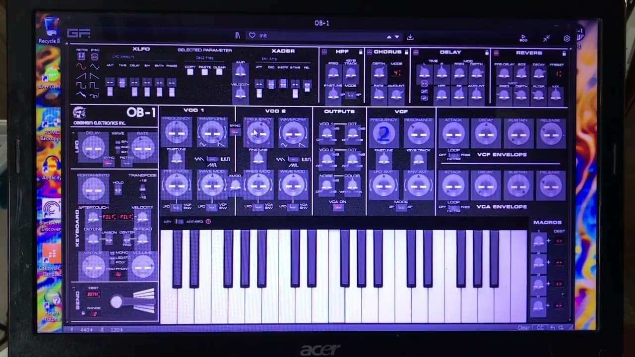 GForce OB-1 Legacy Machine Test (Windows 7 64-bit i3 Processor 8g RAM)