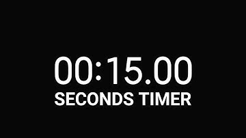 15 seconds Timer | Fifteen Seconds Timer | 15 seconds silent | Countdown