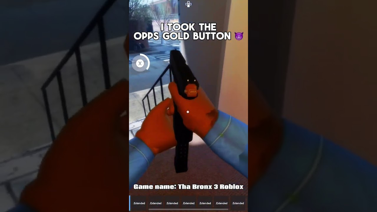 I took the opps button! | Tha Bronx 3 Roblox