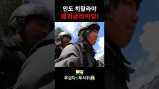 무섭다고 소문난 인도 마날리 히말라야 패러글라이딩 직접 해봤습니다🪂 #인도패러글라이딩 #인도액티비티 #마날리여행