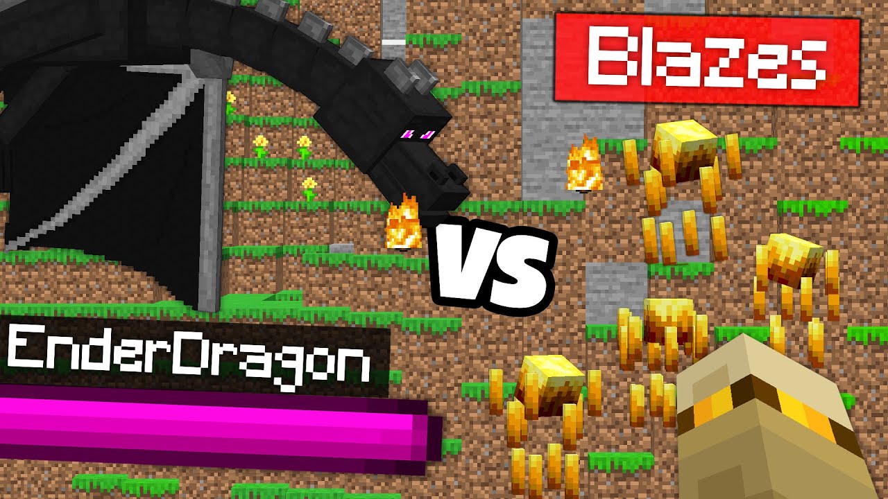 J'ai fait s'affronter les mobs de Minecraft entre eux pour voir lequel