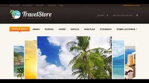 Preview White Travel Store Magento Theme by Bora TMT
