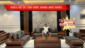 Sofa Gỗ Óc Chó | Sofa Gỗ Óc Chó Nhập Khẩu Cao Cấp | Sofa Gỗ Việt Mộc