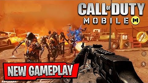 CALL OF DUTY MOBILE: New Zombie Mode | CYBORG ZOMBIES GAMEPLAY  [ Android/iOS ]