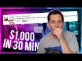 This Kid Made $1000 Dollars In 30 Minutes [HERE'S HOW]