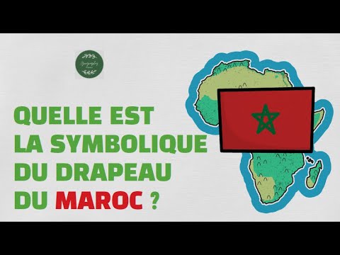 Vidéo: Drapeau du Maroc : description et histoire. Armoiries du Maroc