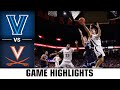 Villanova vs. Virginia Exhibition Game Highlights | 2025-26 ACC Men's Basketball