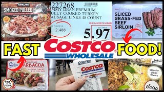 🚨TOP 25 MEALS You NEED to Buy at Costco! *Fast Food Alternatives*