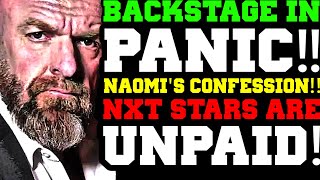WWE News: Backstage Panic Over Top Superstar! Naomi’s Shocking Confession | Brock Lesnar Called Out!