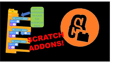 Scratch Addons! and Scratch 3 Developer Tools!