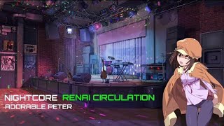 [ Nightcore ] Renai Circulation - Kana Hanazawa | Bakemonogatari #kanahanazawa #renaicirculation