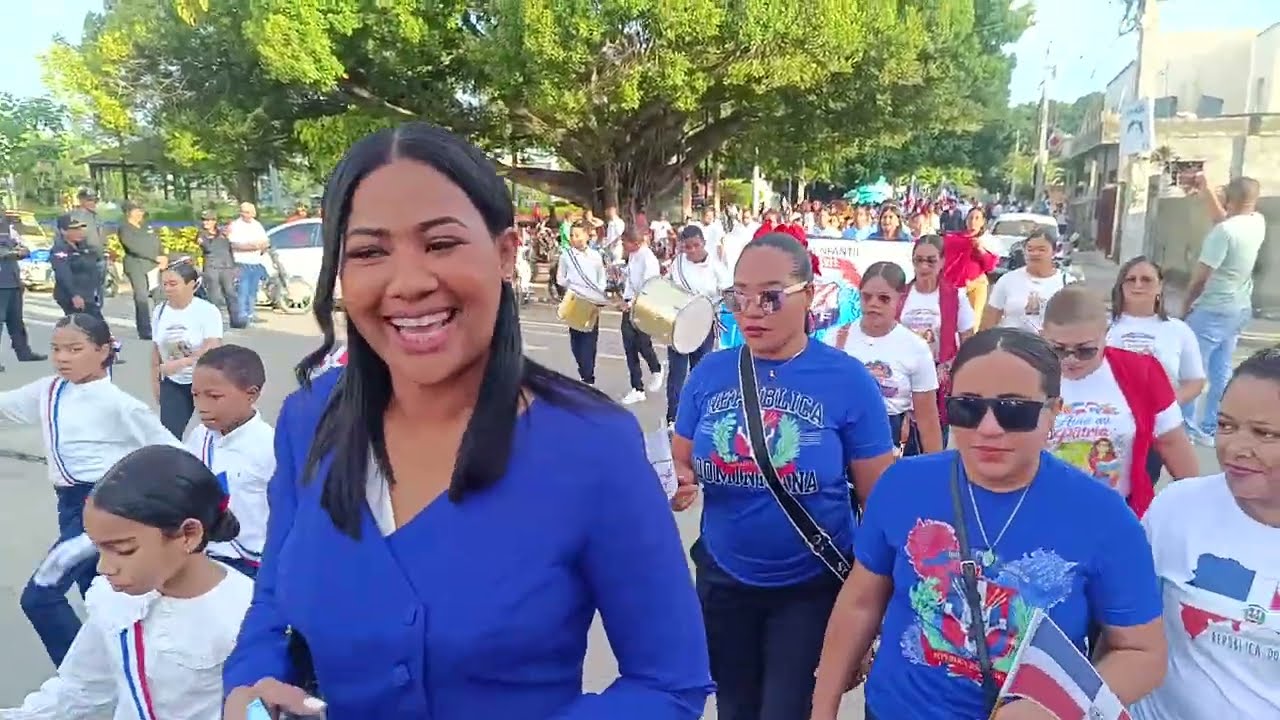 En la frontera de Dajabon celebran el día de la independencia con un desfile cívico militar 