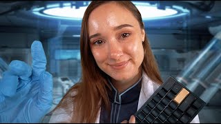 ASMR Asking You PERSONAL Medical Questions | Sleepy Typing, Soft Speaking | Welcome to the Starship! screenshot 4