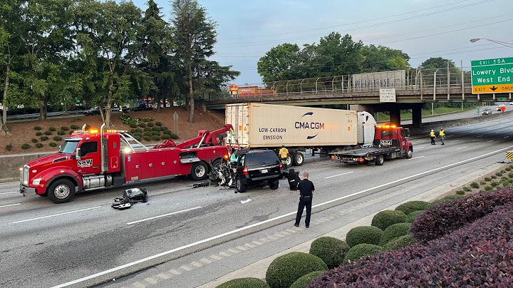 All lanes back open after deadly multi-car crash on I-20 WB in Atlanta