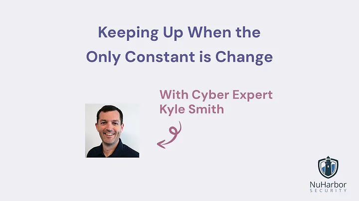 Quick Tip: Keeping Up When the Only Constant is Change | Kyle Smith