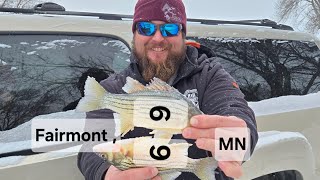 Fairmont Minnesota ice report December 11 2025