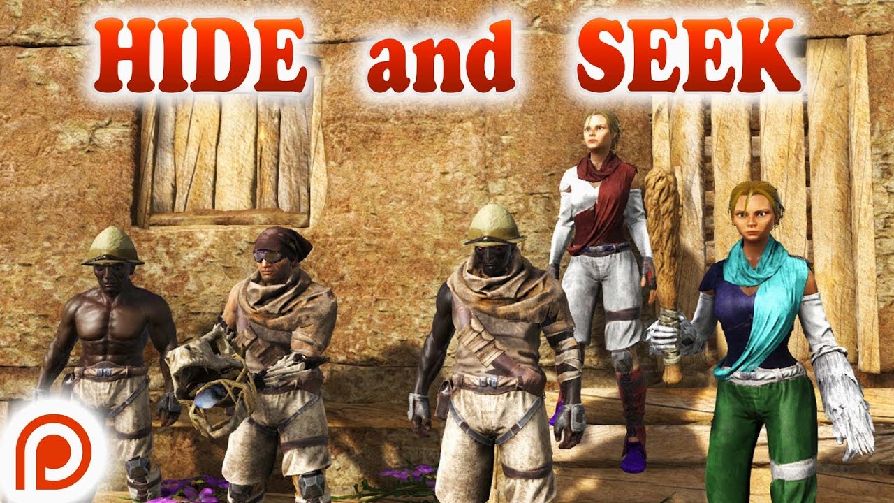 Ark Hide And Seek Event On The Patreon Server Ark Survival Evolved Scorched Earth Youtube