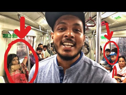 🚊METRO പാട്ട് CHALLENGE😱 | DELHI | KARTHiK SURYA
