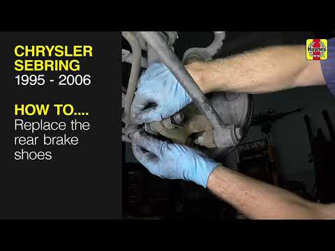 How to Replace the rear shock absorbers on the Chrysler Sebring 1995 – 2006