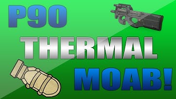 MW3 - P90 Thermal MOAB + MW3 Tips! (Call Of Duty: Modern Warfare 3 Multiplayer Gameplay)