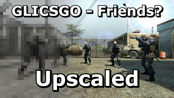 Going Low in CS:GO - Friends [4K Upscaled]