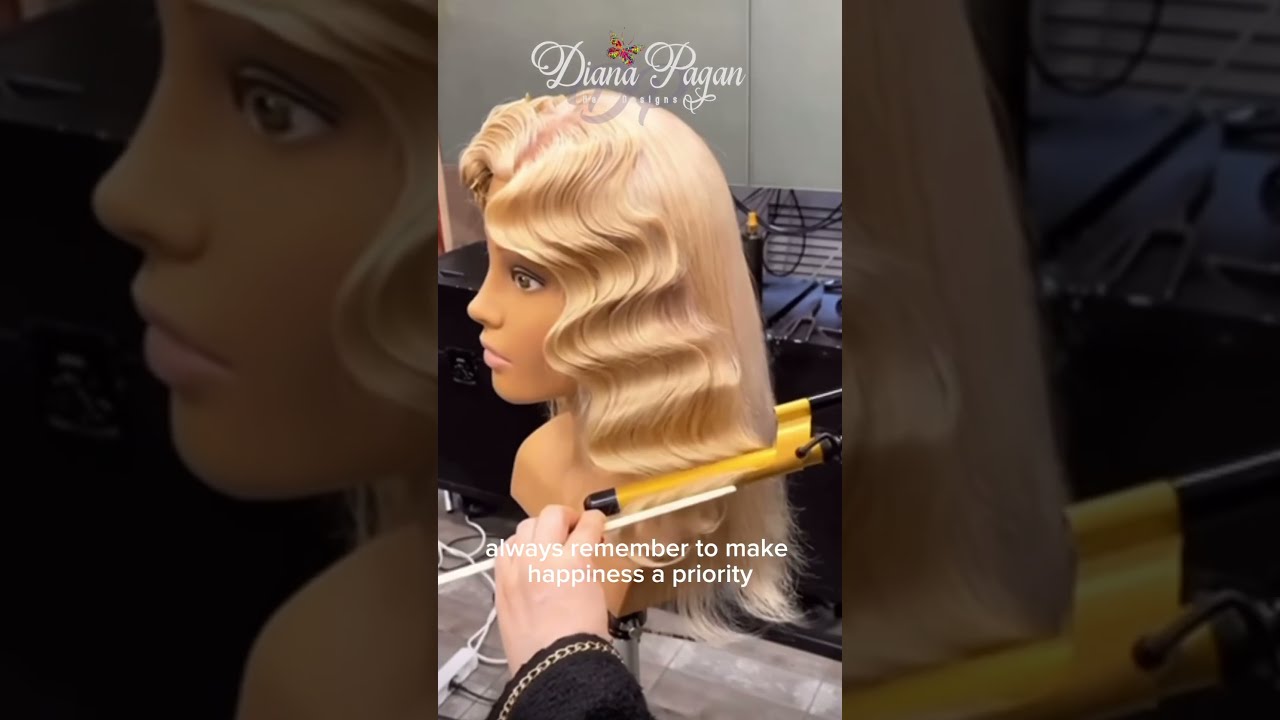  How To Do Finger Waves Easy With A Marcel Iron