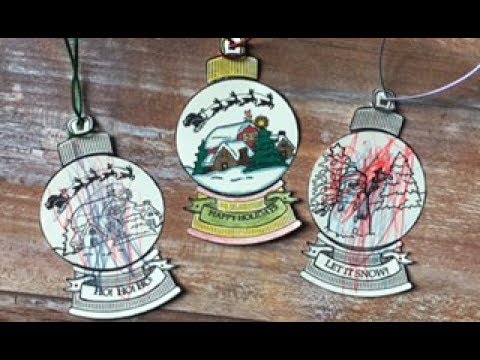 Christmas in July: Quick & Easy Kids' Christmas Craft - YouTube